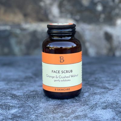 B Skincare Orange & Crushed Walnut Face Scrub